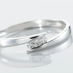 Bague Galya Or Blanc Diamant