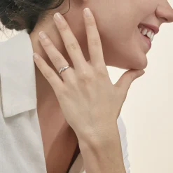 Bague Galya Or Blanc Diamant