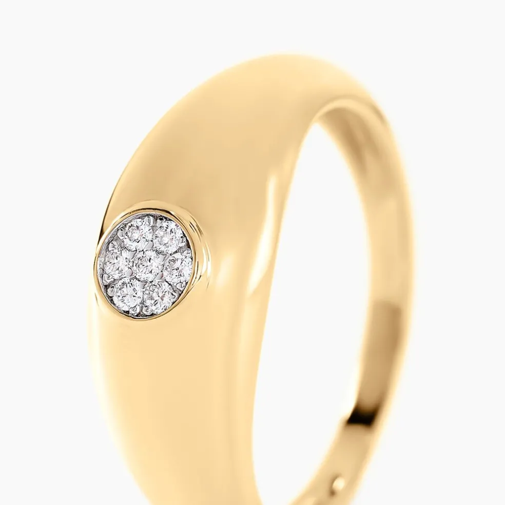 Bague Georgios Or Jaune Diamant