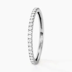 Bague Gizella Or Blanc Diamant