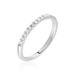 Bague Gizella Or Blanc Diamant