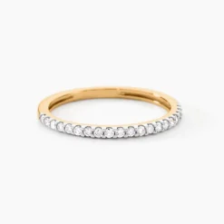 Bague Gizella Or Jaune Diamant