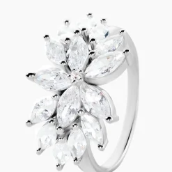 Bague Glow Up Argent Blanc Oxyde De Zirconium