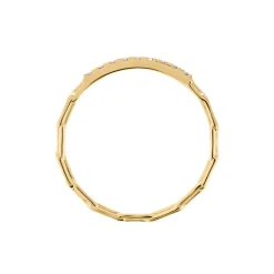 Bague Grady Plaqué Or Jaune Oxyde De Zirconium