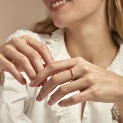 Bague Grady Plaqué Or Jaune Oxyde De Zirconium