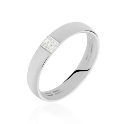 Bague Hajila Or Blanc Diamant