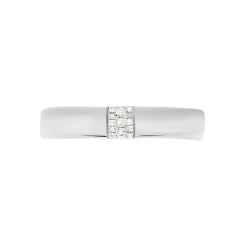 Bague Hajila Or Blanc Diamant