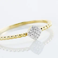 Bague Hanadi Or Jaune Diamant