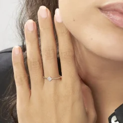 Bague Hanadi Or Jaune Diamant