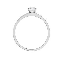 Bague Harem Or Blanc Oxyde