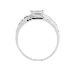 Bague Hebe Or Blanc Diamant