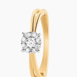 Bague Heiner Or Jaune Diamant