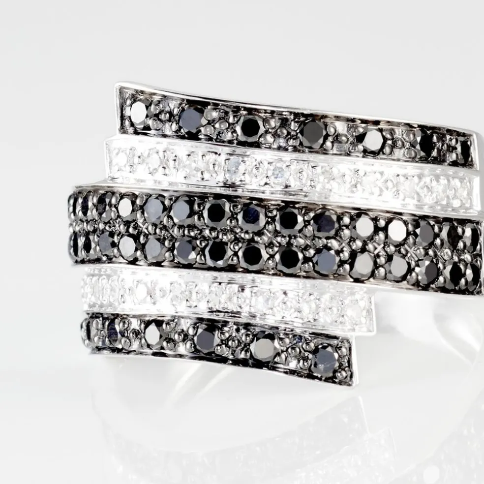 Bague Heldea Or Blanc Diamant