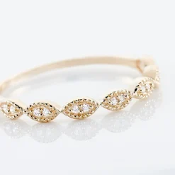 Bague Hestia Or Rose Oxyde De Zirconium