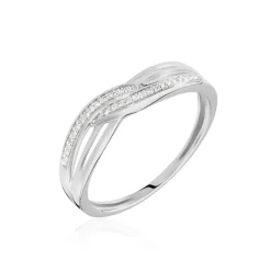 Bague Ilariane Or Blanc Diamant