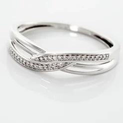 Bague Ilariane Or Blanc Diamant