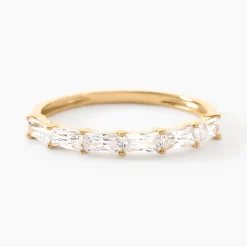 Bague Ilean Or Jaune Oxyde De Zirconium