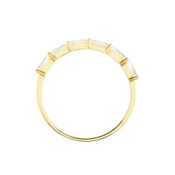 Bague Ilean Or Jaune Oxyde De Zirconium