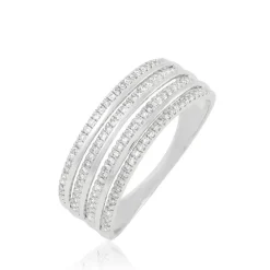 Bague Ines Or Blanc Diamant