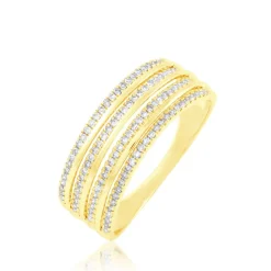 Bague Ines Or Jaune Diamant