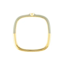 Bague Infini Pop Argent Jaune Oxyde De Zirconium