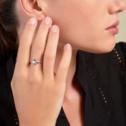 Bague Inola Argent Blanc