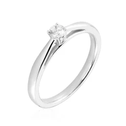 Bague Iris Platine Blanc Diamant