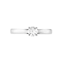 Bague Iris Platine Blanc Diamant