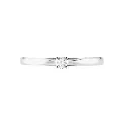 Bague Iris Platine Blanc Diamant