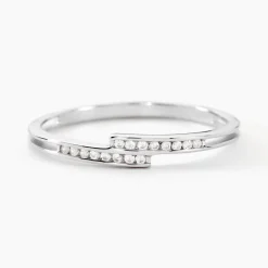 Bague Iryna Argent Blanc Oxyde De Zirconium