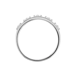 Bague Isia Argent Blanc Oxyde De Zirconium