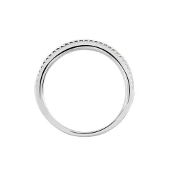 Bague Isora Argent Blanc Oxyde De Zirconium