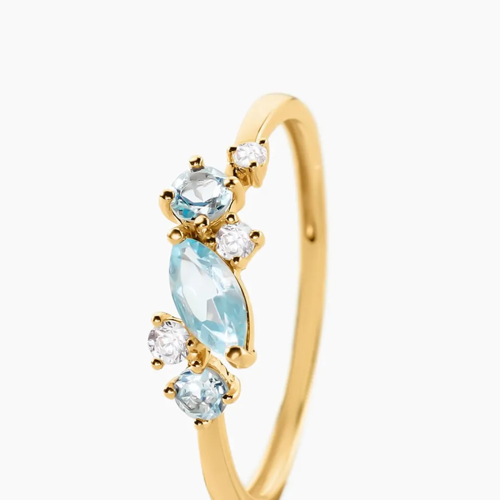 Bague Jardin Secret Or Jaune Topaze