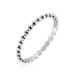 Bague Joaninha Argent Blanc