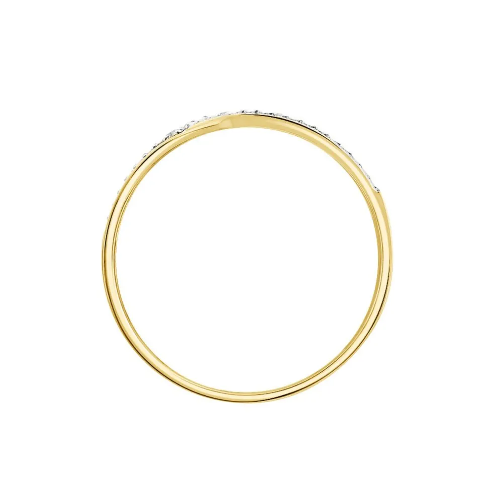 Bague Joassine Or Jaune Diamant