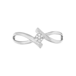 Bague Jone Or Blanc Diamant