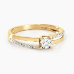 Bague Josane Or Jaune Diamant