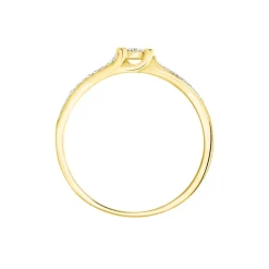 Bague Josane Or Jaune Diamant