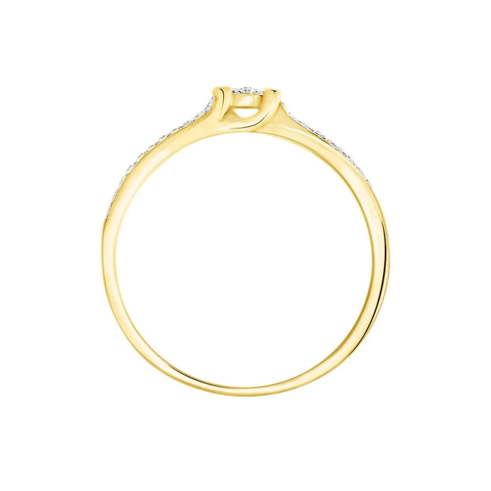 Bague Josane Or Jaune Diamant