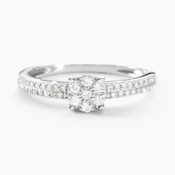 Bague Julia Or Blanc Diamant