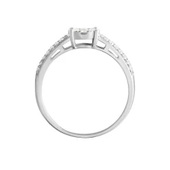Bague Julia Platine Blanc Diamant