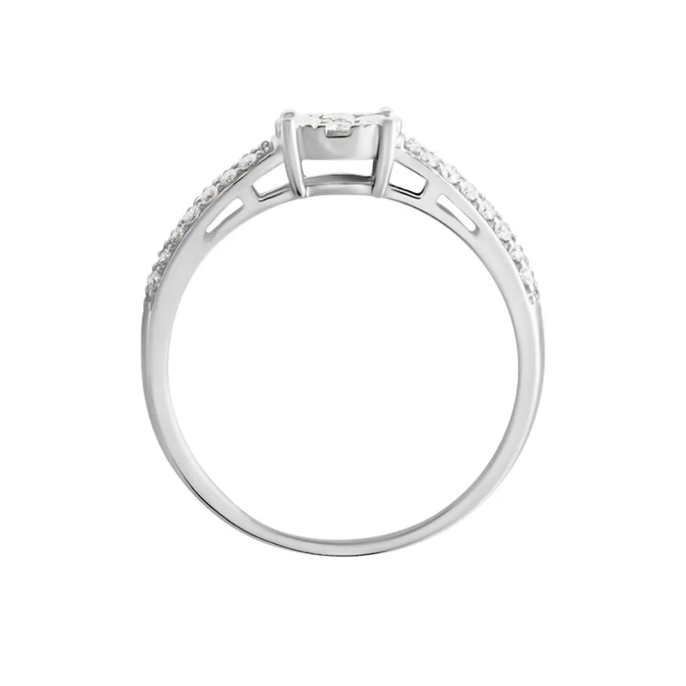 Bague Julia Platine Blanc Diamant