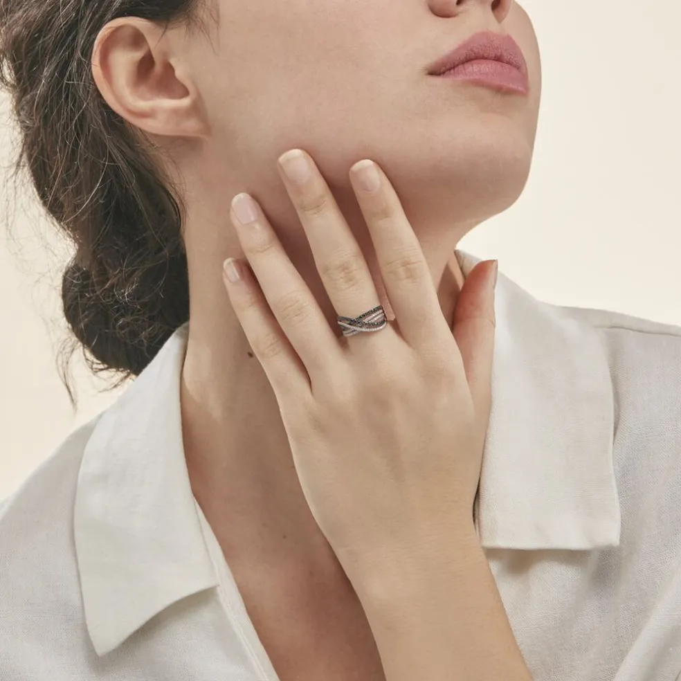 Bague Julianne Or Blanc Diamant