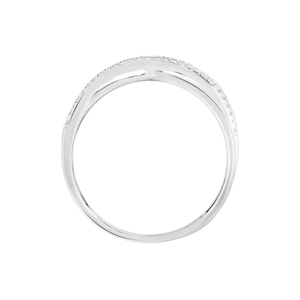 Bague Julianne Or Blanc Diamant Divers