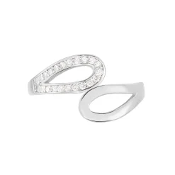 Bague Kali Argent Blanc Oxyde De Zirconium