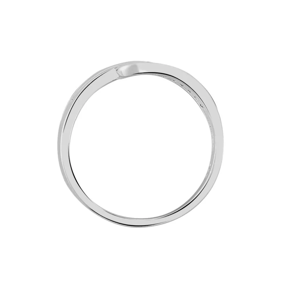 Bague Kali Argent Blanc Oxyde De Zirconium