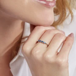 Bague Karrie Argent Blanc Oxyde De Zirconium