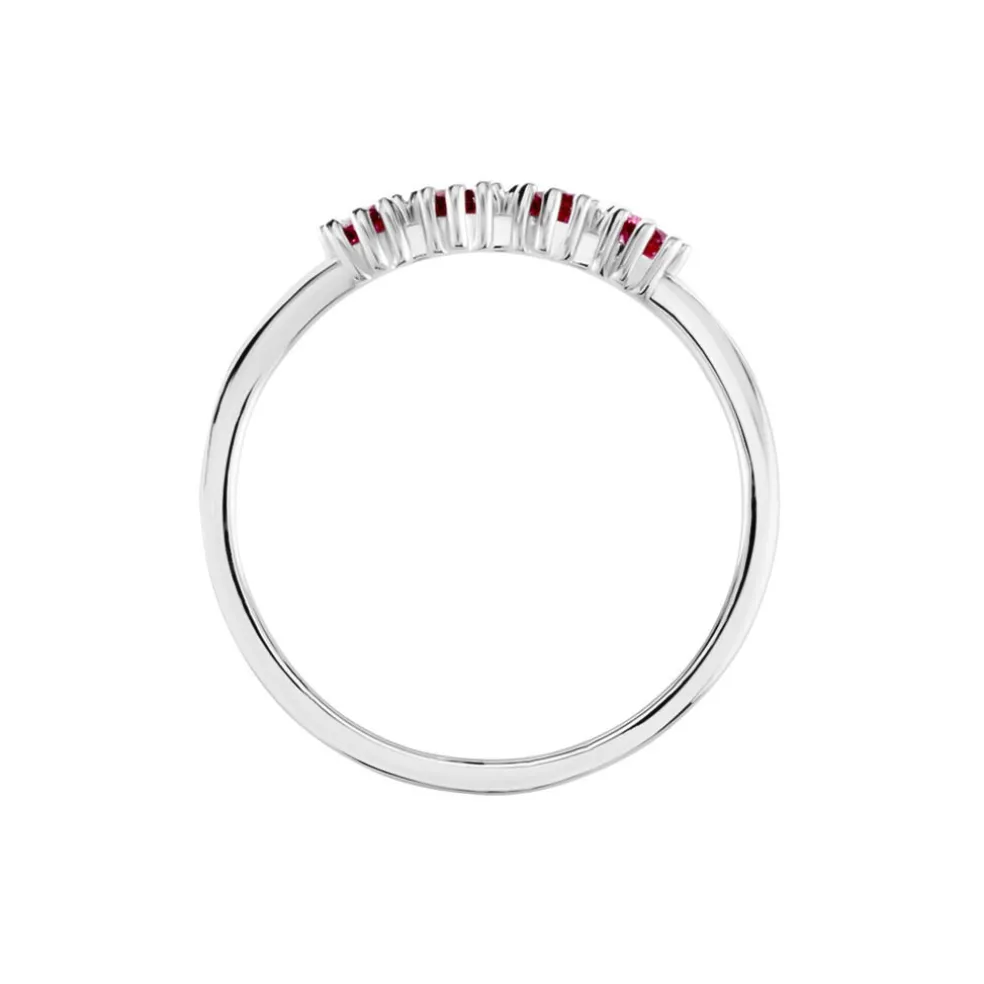 Bague Karrie Argent Blanc Oxyde De Zirconium