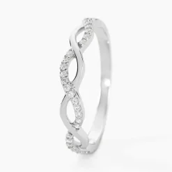 Bague Kassandra Argent Blanc Oxyde De Zirconium