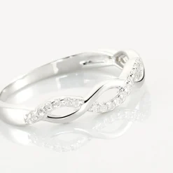 Bague Kassandra Argent Blanc Oxyde De Zirconium